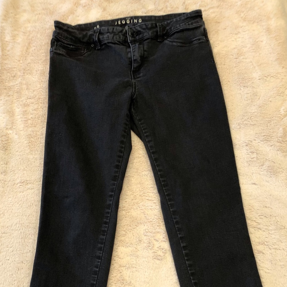 White House Black Market Black Jeggings, Size 6